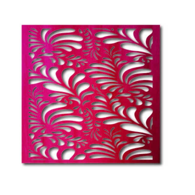 Vyrezávaný obraz na stenu z drevenej preglejky kvet LUPENE