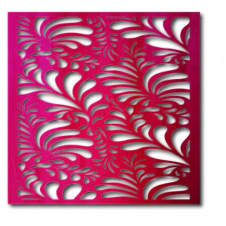 Vyrezávaný obraz na stenu z drevenej preglejky kvet LUPENE