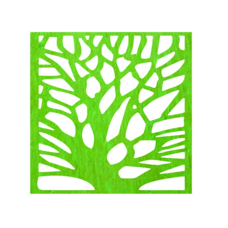 Vyrezávaný obraz na stenu z drevenej preglejky strom ORECH