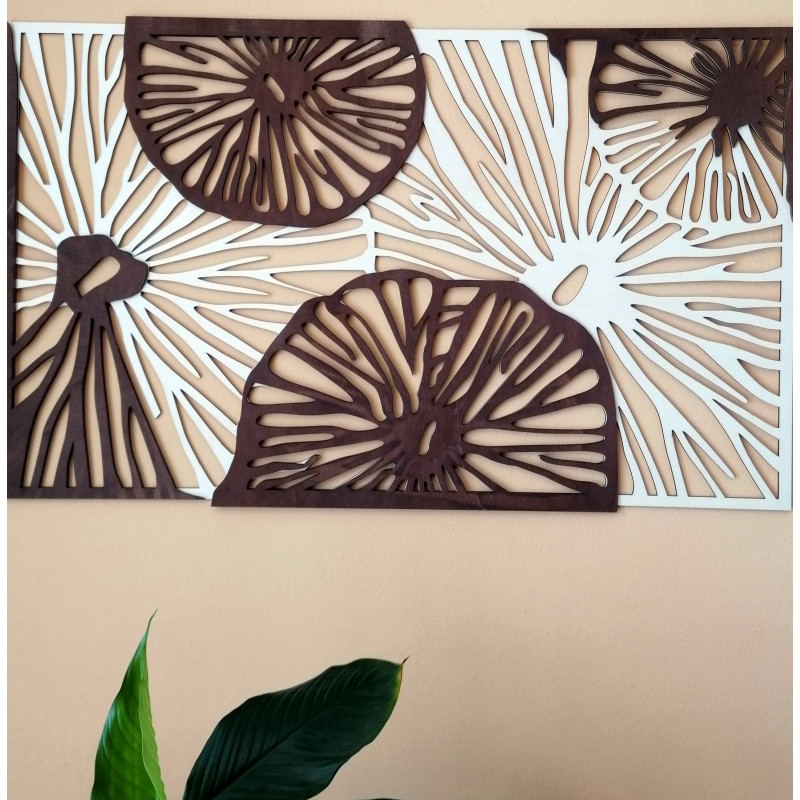 Vyrezávaný obraz na stenu - ABSTRIK