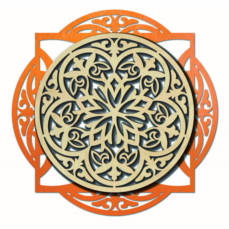 Drevený obraz, elegantný dekor na stenu - FANTÁZIA