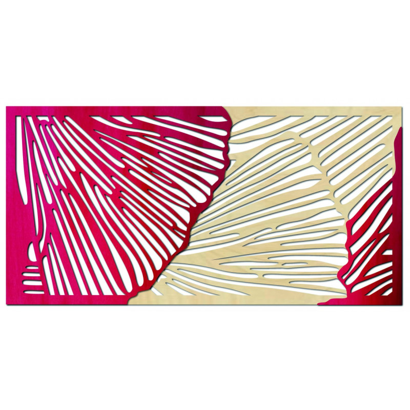 Vkusný 3D obraz na stenu z preglejky