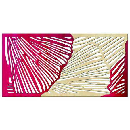 Vkusný 3D obraz na stenu z preglejky