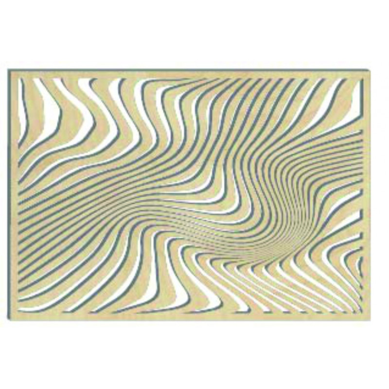 Kúzelný obraz na stenu z drevenej preglejky