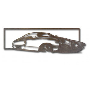 Exkluzívny obraz na stenu auto z drevenej preglejky história 2