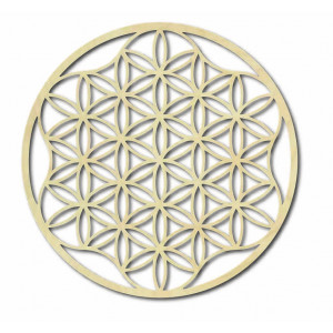 Obraz mandala na stenu z preglejky do 120 cm 2