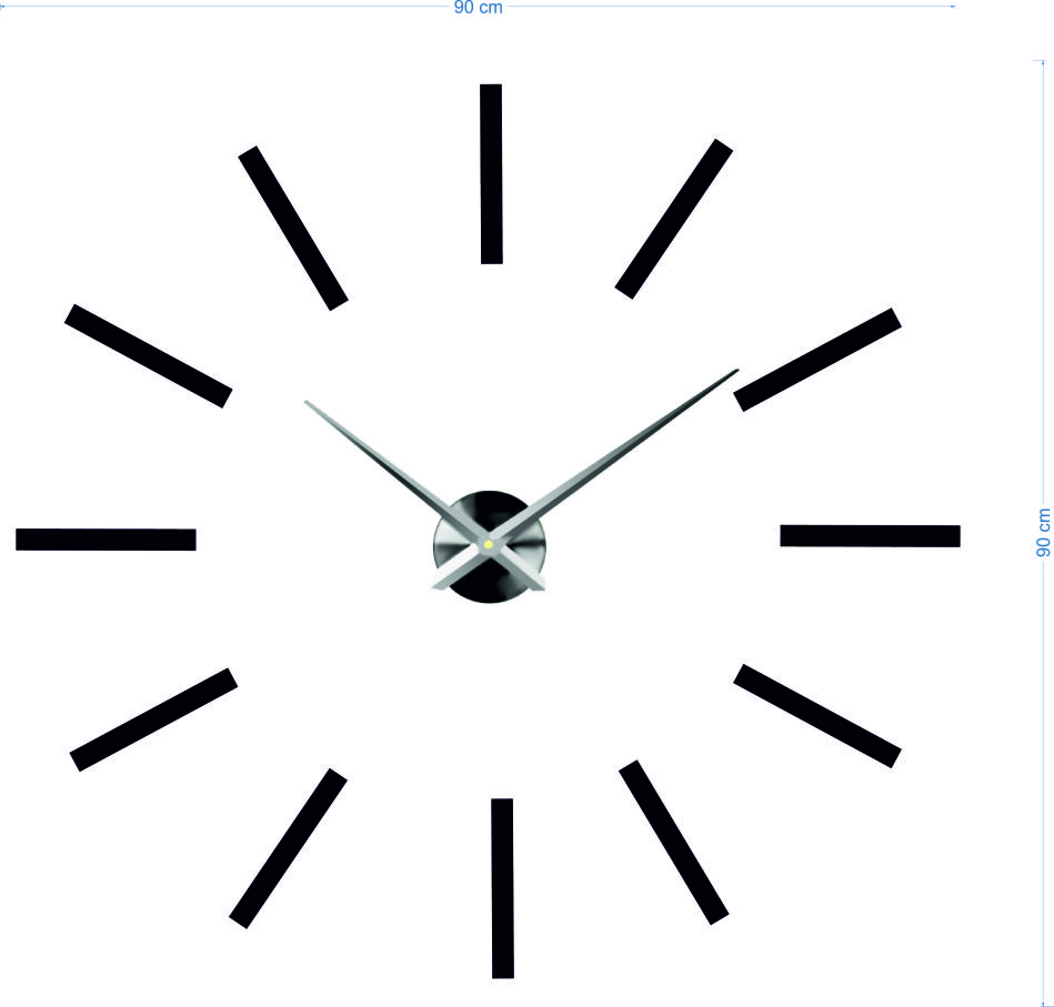 Clock size