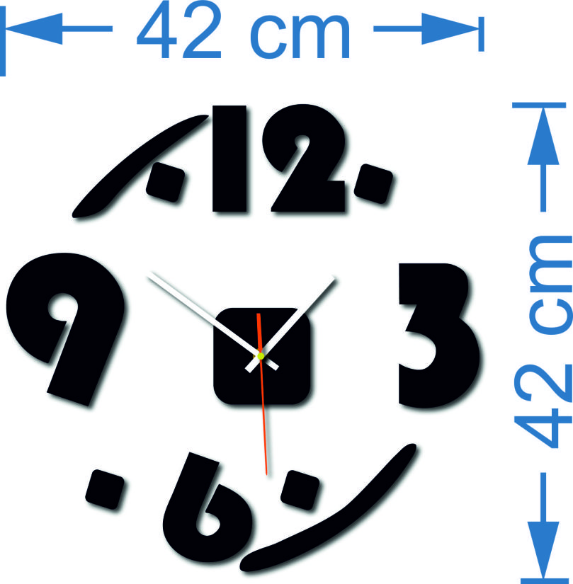 Wall Clock Size: